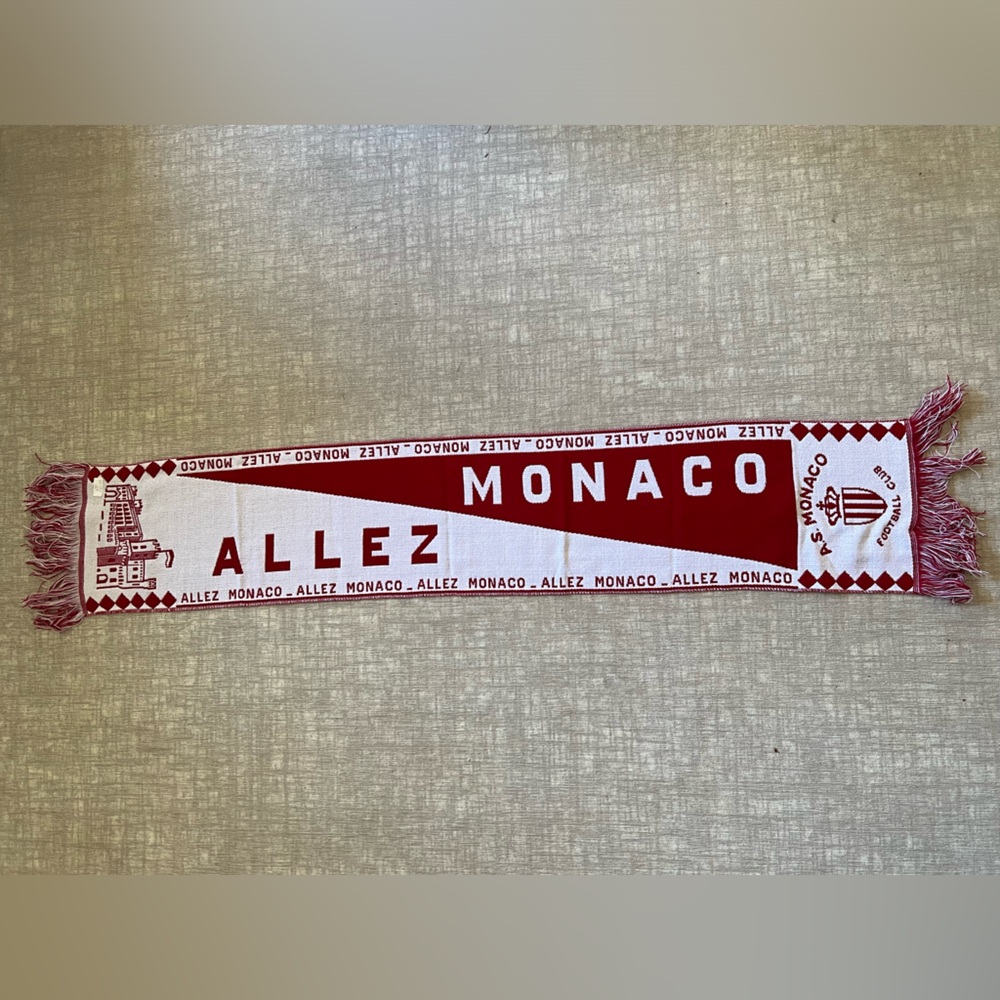 Monaco Soccer Scarf 🧣